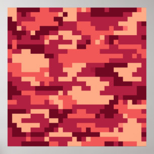 MARTIAN DESERT DIGITAL CAMO/CAMOUFLAGE POSTER