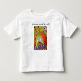"Martian Fish" Småbarn Pullover Hoodie Tee Shirt