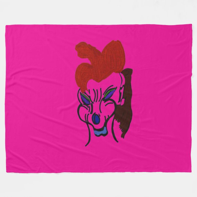 Martian Hound Fleecefilt (Framsidan (Horisontell))