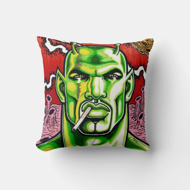 Martian Machismo Kudde (Framsida)