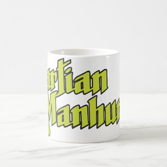 Martian Manhunter Logotyp Kaffemugg (Center)