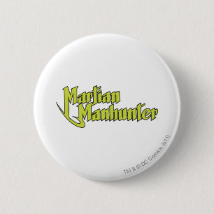 Martian Manhunter Logotyp Knapp