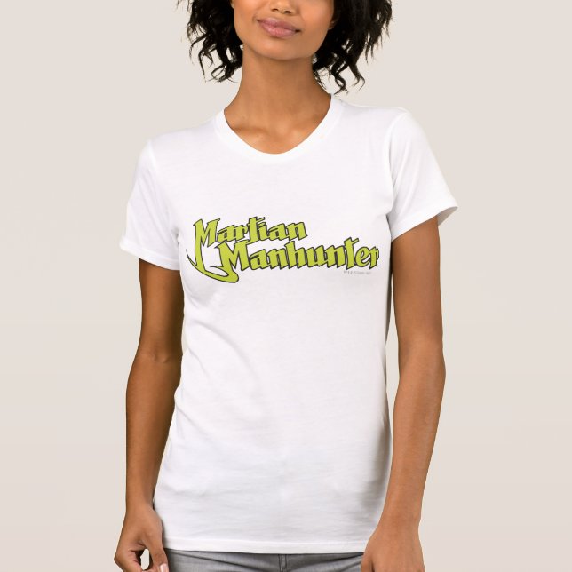 Martian Manhunter Logotyp T-shirt (Framsida)