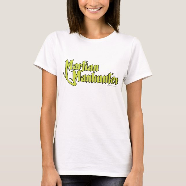 Martian Manhunter Logotyp T-shirt (Framsida)