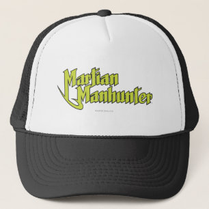 Martian Manhunter Logotyp Truckerkeps
