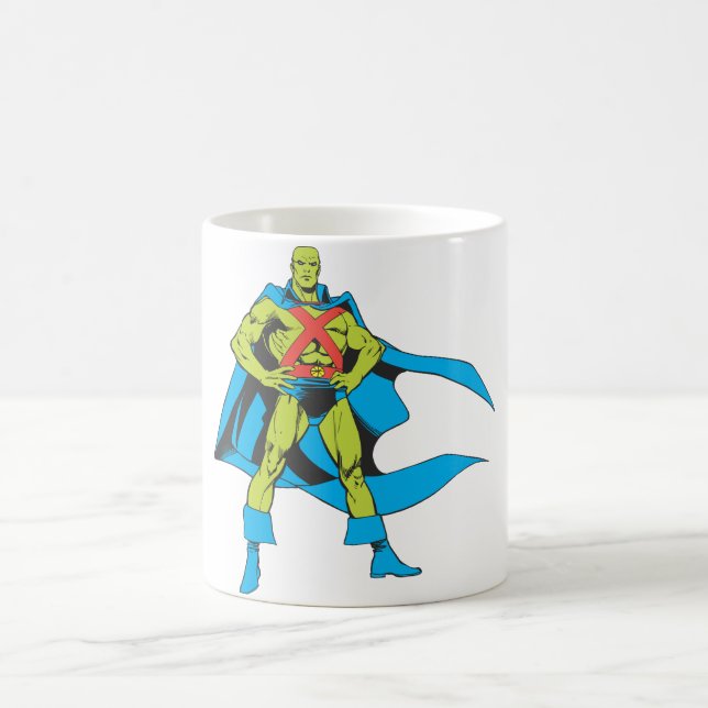 Martian Manhunter Poses Kaffemugg (Center)