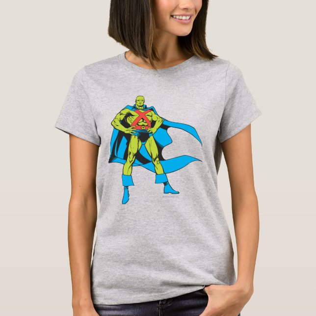 Martian Manhunter Poses Tee (Framsida)