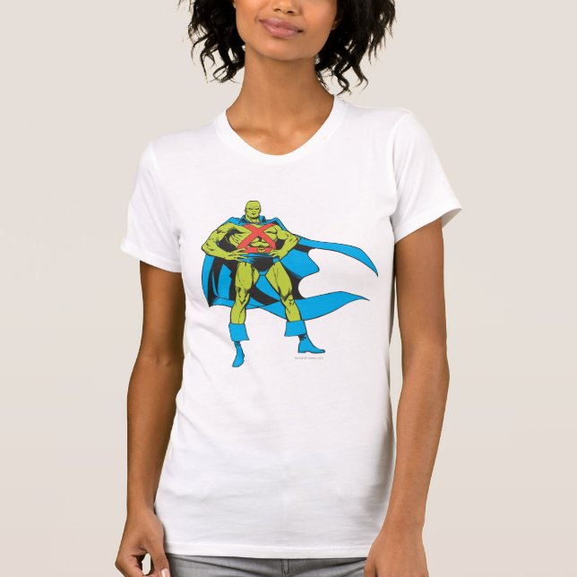 Martian Manhunter Poses Tee (Framsida)