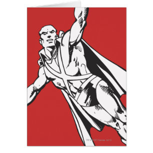 Martian Manhunter Soars 2 Hälsningskort