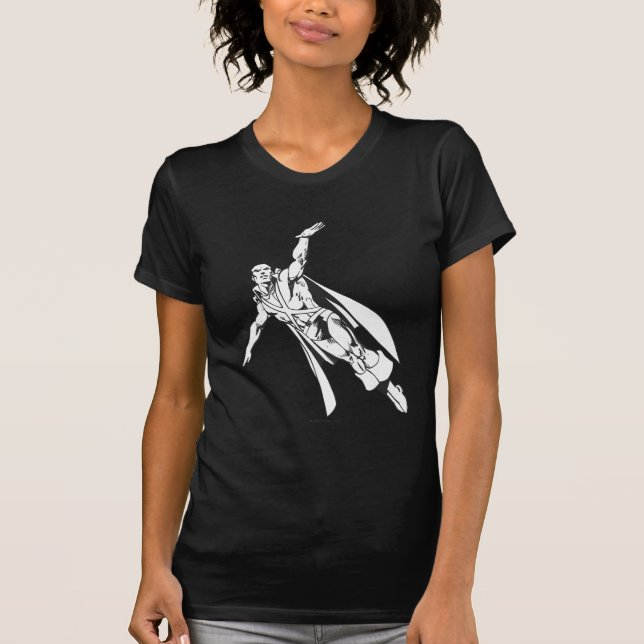Martian Manhunter Soars 2 Tee Shirt (Framsida)