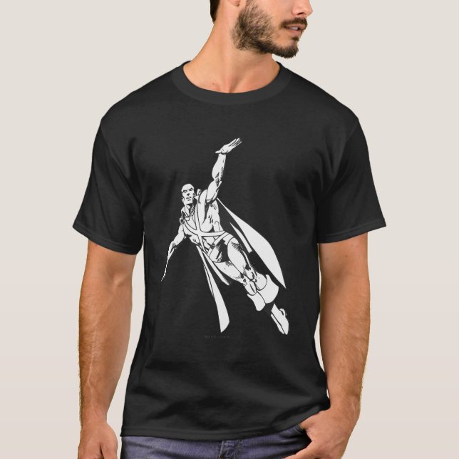 Martian Manhunter Soars 2 Tee Shirt (Framsida)