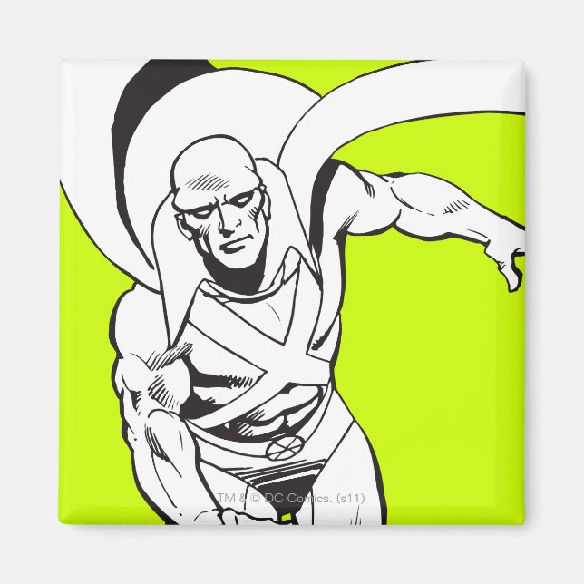 Martian Manhunter Soars 5 Magnet (Framsidan)