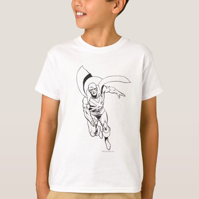 Martian Manhunter Soars 5 T-shirt (Framsida)