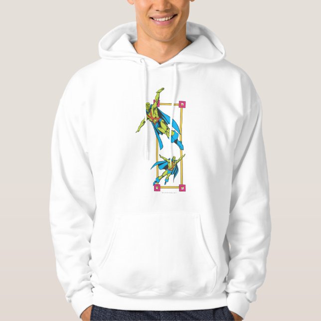 Martian Manhunter Soars Hoodie (Framsida)