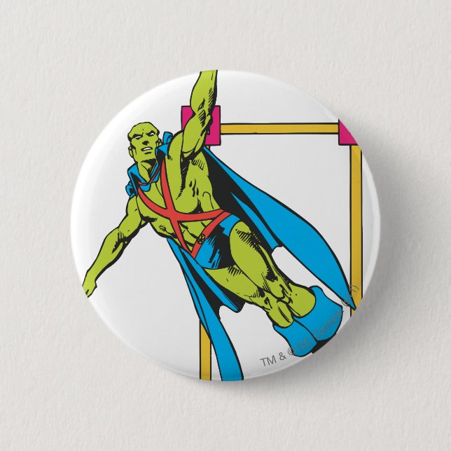 Martian Manhunter Soars Knapp (Framsida)