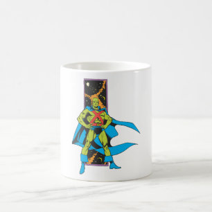 Martian Manhunter & Space BackDrop Kaffemugg