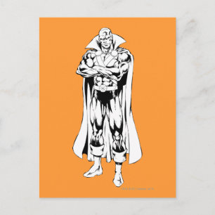 Martian Manhunter Stolkontur Vykort