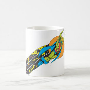 Martian Manhunter tar flyget Kaffemugg