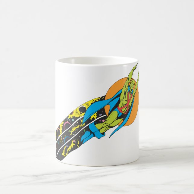 Martian Manhunter tar flyget Kaffemugg (Center)