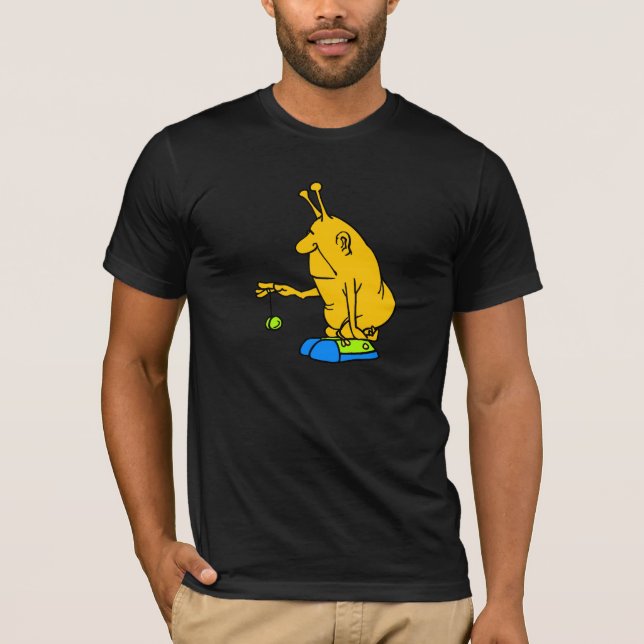 Martian med en YoYo Tee (Framsida)