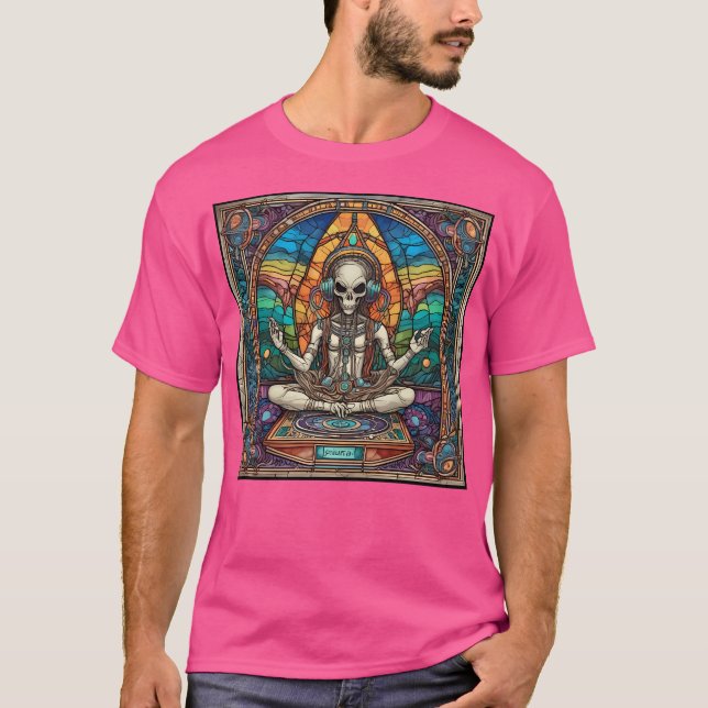 Martian Meditation T Shirt (Framsida)