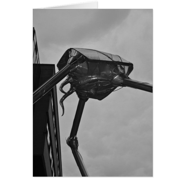 Martian Sculpture Card Hälsningskort (Framsidan)