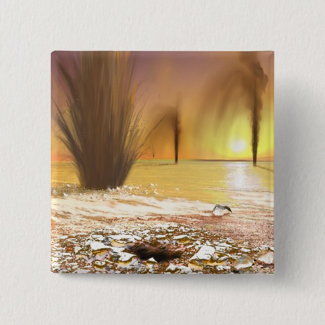 Martian South polar glass cap Knapp (Framsida)