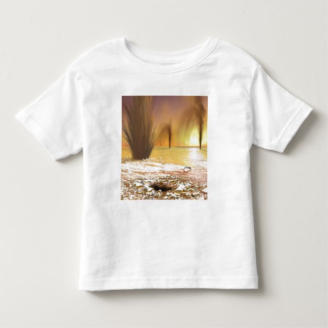 Martian South polar glass cap T-shirt (Framsida)