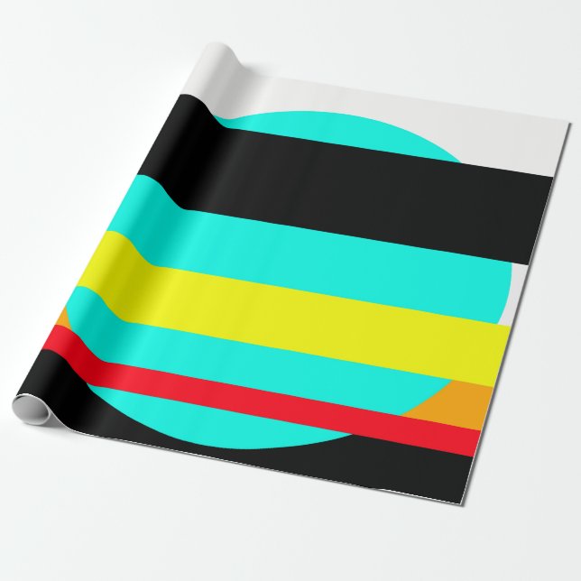 Martian sunset presentpapper (Utrullad)
