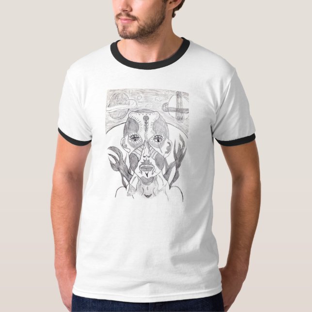 Martian T-tröja T-shirt (Framsida)