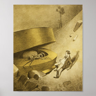 Martianer Krig i World SciFi-Utomjordingarna Poster