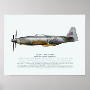 Martin-Baker MB5 Poster