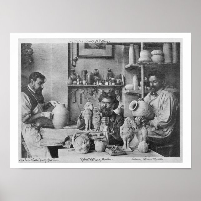 Martin-bröderna i studion i Southall Poster (Framsidan)