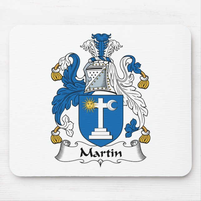 Martin familjvapensköld musmatta (Framsidan)