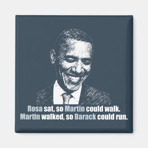 Martin gick, så Barack kunde köra Magnet