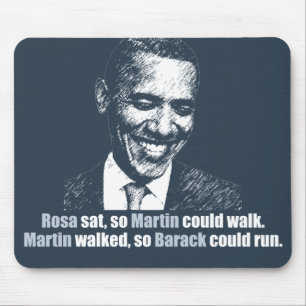 Martin gick, så Barack kunde köra Musmatta