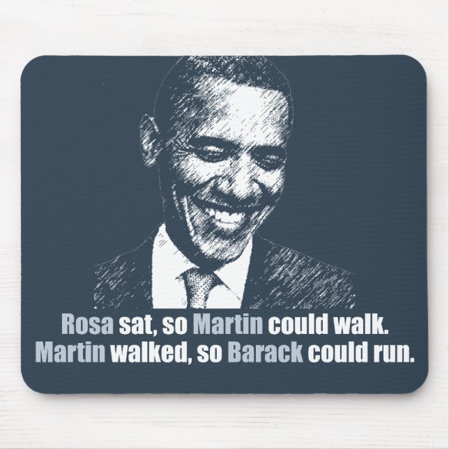Martin gick, så Barack kunde köra Musmatta (Framsidan)