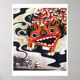 Martin Hsu - Döda dem med döttrar Poster