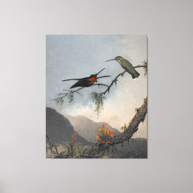 MARTIN J. HEADE Rand-brast Starsal (1864) Canvastryck (Framsida)
