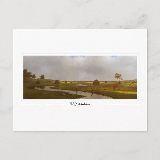 Martin Johnson Heade #111 - Finkonstkort Vykort (Framsida)