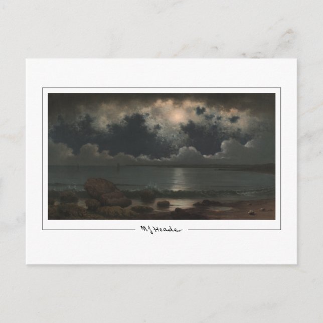Martin Johnson Heade #129 - Finkonstkort Vykort (Framsida)