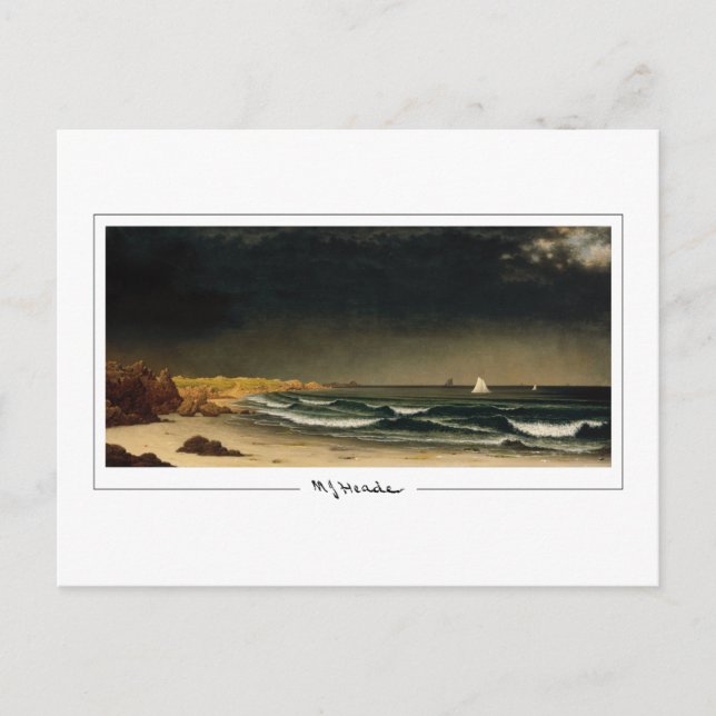 Martin Johnson Heade #20 - Finkonstkort Vykort (Framsida)