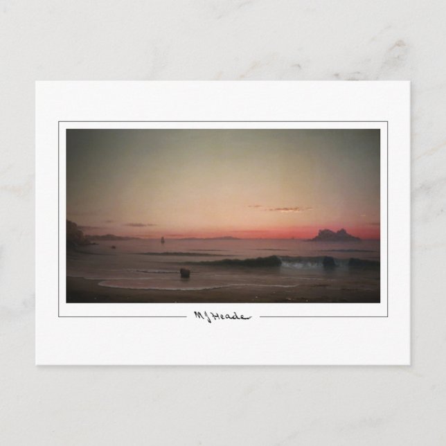 Martin Johnson Heade #254 - vykort för konst (Framsida)