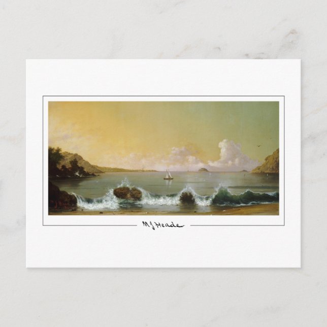 Martin Johnson Heade #48 - Finkonstkort Vykort (Framsida)