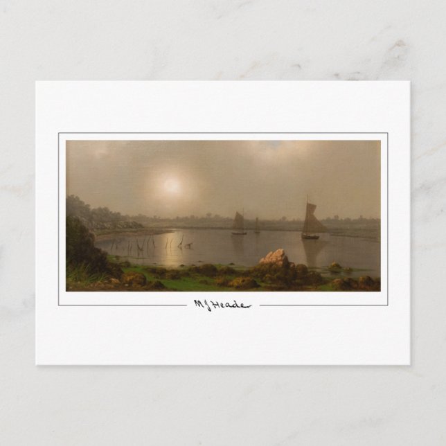 Martin Johnson Heade #56 - Finkonstkort Vykort (Framsida)