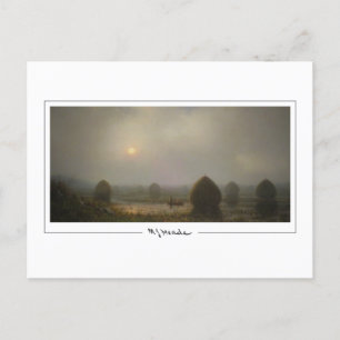 Martin Johnson Heade #84 - vykort för konst