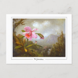 Martin Johnson Heade #8 - vykort för konst