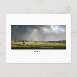 Martin Johnson Heade #94 - vykort för konst