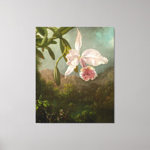 MARTIN JOHNSON HEADE - Orchid Blommars - 1873 - Canvastryck