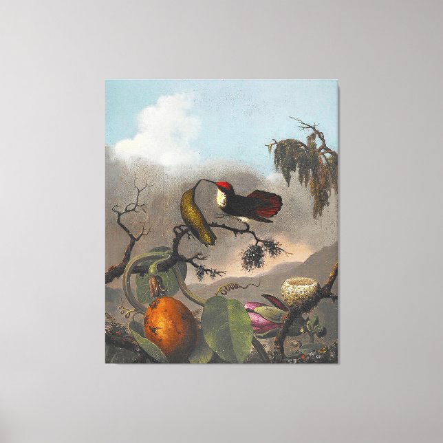 MARTIN JOHNSON HEADE - Ruby-Topaz - c. 1863-1864 - Canvastryck (Framsida)